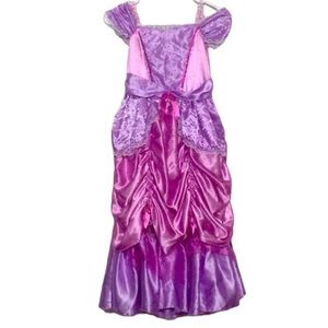 🌞 Deluxe Princess costume dress pink purple layers crinoline girls size M